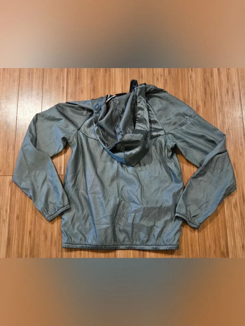 Nike Green Hooded Lightweight Jacket